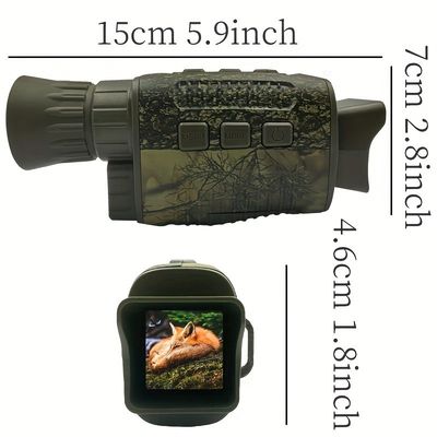 5x8 Ir Vision Optik Nachtsicht Fernglas Infrarot Monocular Thermal 16 GB Karte