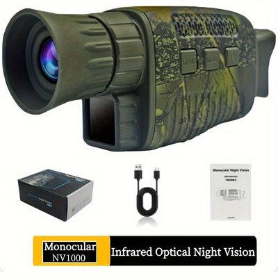 5x8 Ir Vision Optik Nachtsicht Fernglas Infrarot Monocular Thermal 16 GB Karte