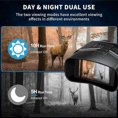 Echte Infrarot-Nachtsichtbrille 4.5V 6.0V Betriebsspannung Digital