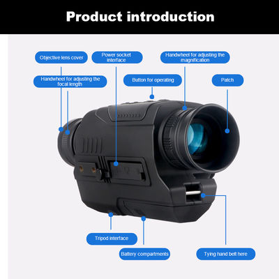 Tagessicht Infrarot-Monocular-Brille Fernglas für die Nacht