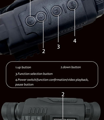 Envg Nachtsicht Fernglas Handheld 6X Digitales Jagdteleskop Vollfarbe Nvgs