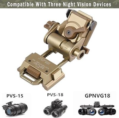 L4G24 NVG Metallhelm Montage Nachtsichtgeräte Nachtsichtbrille Zubehör