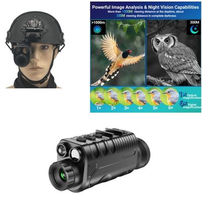 34mm Objektiv 1080p Fernglas Infrarot Nachtsichtgerät 5x256GB