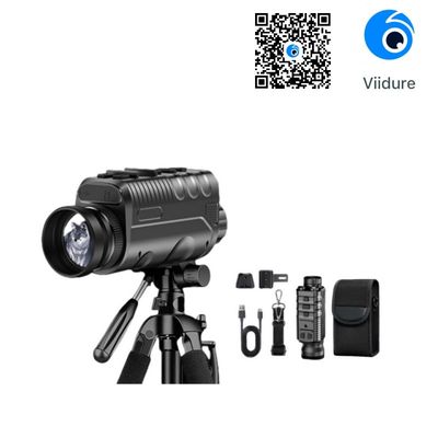 6X digitale Vergrößerung Nachtsichtbrille 1080P Video Auflösung 256GB Speichermedien