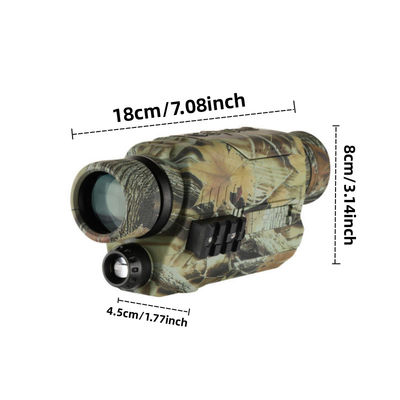 5X Vergrößerung Nachtsicht Monocular 3X Digital Zoom Infrarot Nachtsichtbrille