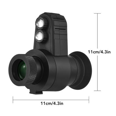 300 Meter Infrarot-Monocular Nachtsicht-Gerät mit digitaler Retikel.