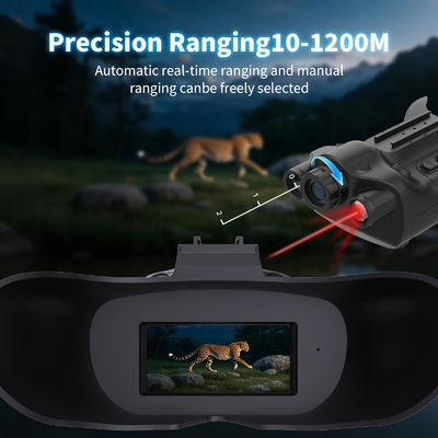 New Model NVG08F Head-Mounted High-Definition Rangefinder Night Vison Binoculars 30MP photos (7392×4160) 2K smooth video recording (2560×1440) Built-in 6000mAh battery 1200m Day or Night ultra-clear 